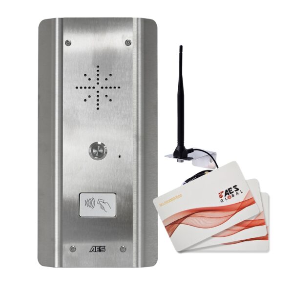 AES Prime 7 Stainless 4G GSM with prox reader