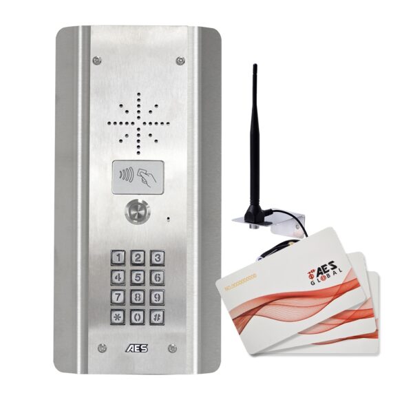 AES Prime 7 Stainless 4G GSM with keypad and prox reader