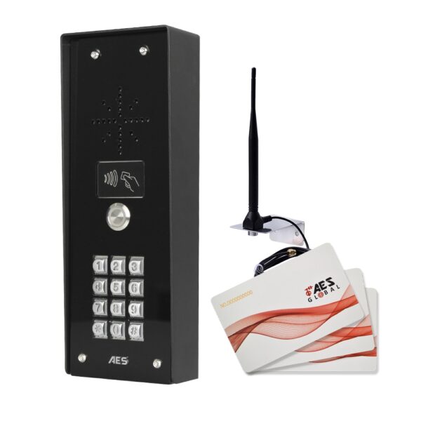 AES Prime 7 Imperial 4G GSM Intercom with keypad and prox reader