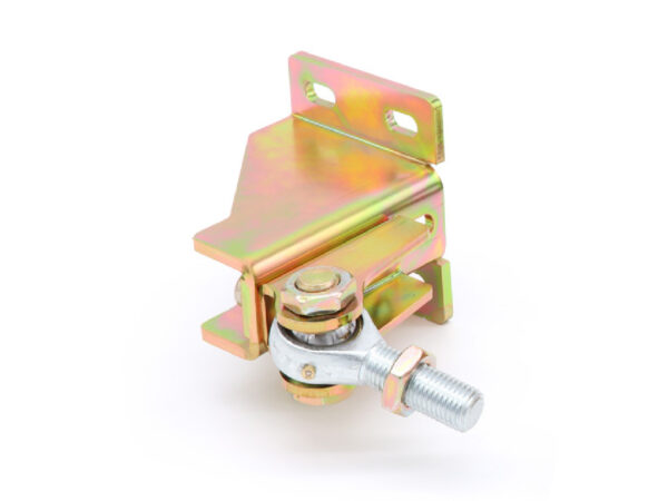 QF F2 Galvanised Lateral fixing bracket QUICKFOLDING "In line" to post