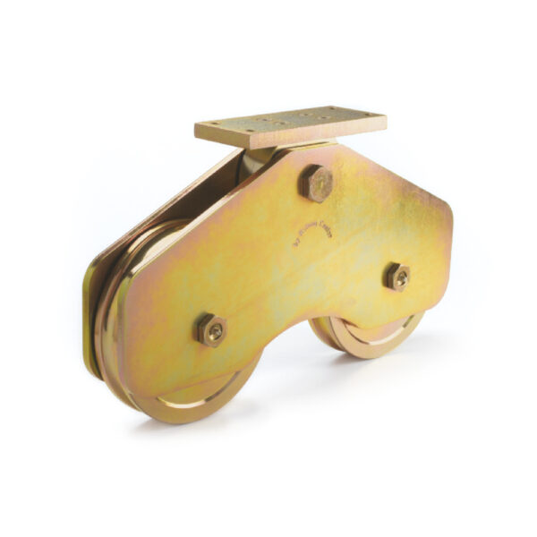RBI 160 O O-groove wheel with central support rocker arm