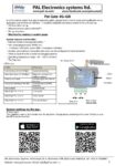 PAL SG304GB Manual