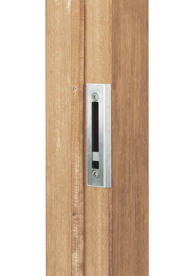 Locinox SHKW-ALUM hybrid keep wood stainless steel keep for insert locks