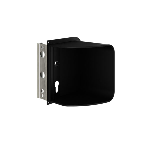 Locinox SHROUD-LA-P polyamide security shroud for surface mounted locks with free exit configuration