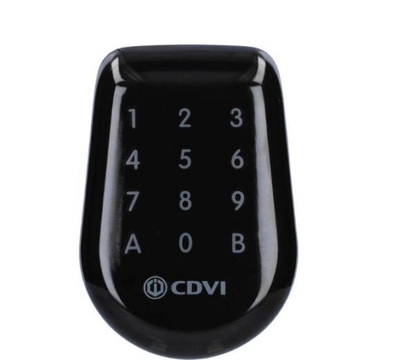 CDVI SOLAR-KPB combined proximity reader & keypad, black