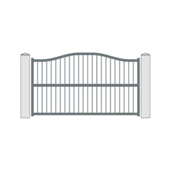 Aluminium driveway gates - Horizon St Germain - Image 2