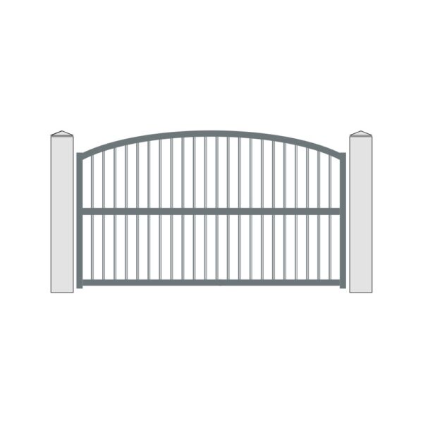 Aluminium driveway gates - Horizon St Lys - Image 2