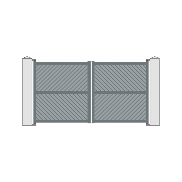 Aluminium driveway gates - Intimacy Syracuse - Image 2