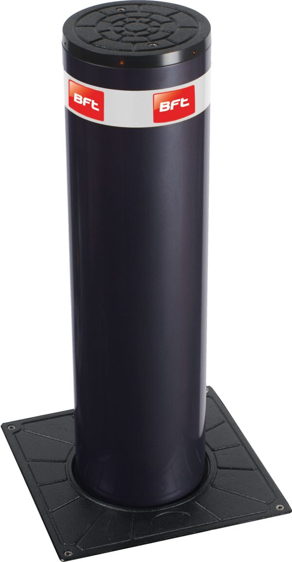 BFT STOPPY B KIT 700mm electro-mechanical automatic rising bollard kit with control panel & LED light crown