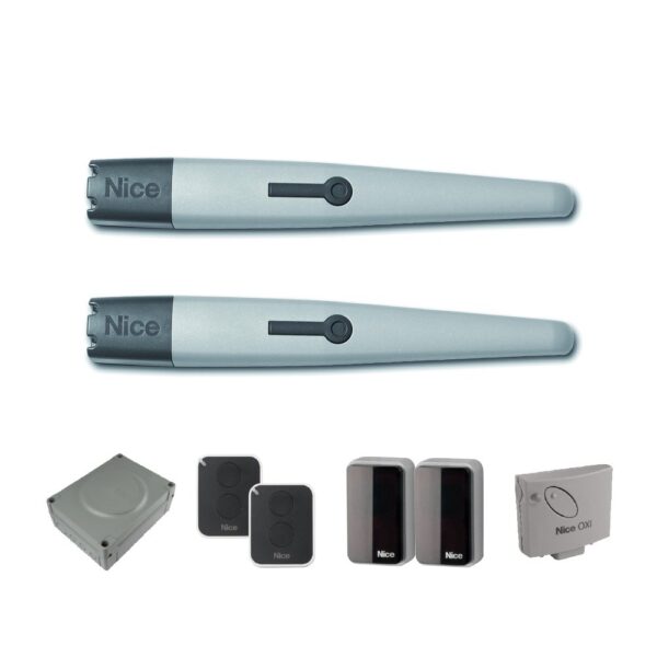 Nice TOONA7024-DKIT 24v double leaf swing gate kit for gates up to 7m per leaf