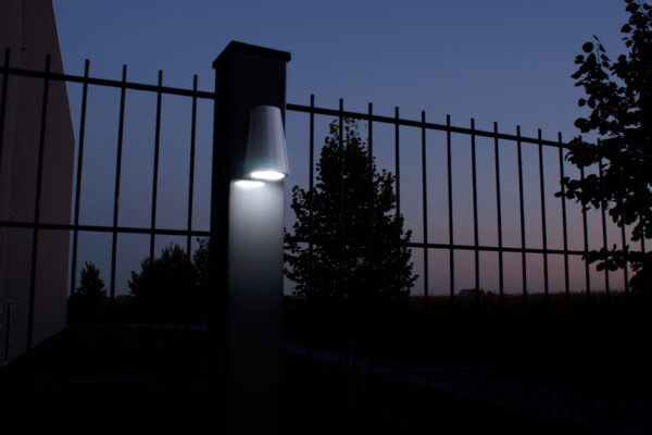 Locinox TRICONE-ZILV Gate light in silver - Image 2