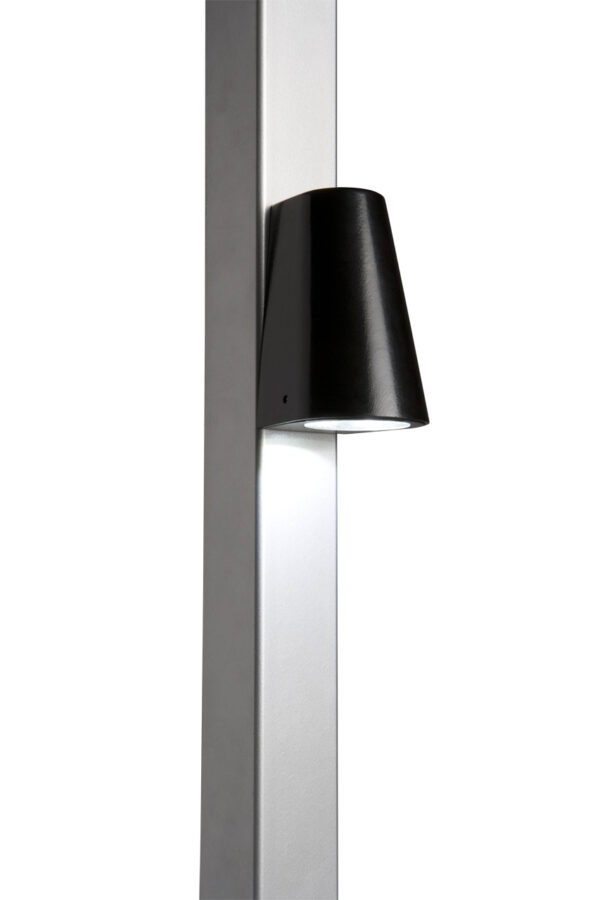 Locinox TRICONE-9005 Gate light in black