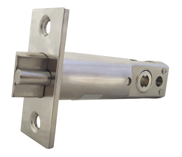 Borg BL2021ECP mechanical gate lock with back to back keypads and 60mm latch for internal doors - satin chrome finish with code reset function - Image 2