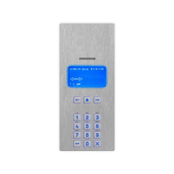 Videx 4212R VX2200 Audio Vandal Resistant digital panel module only with name scroll facility