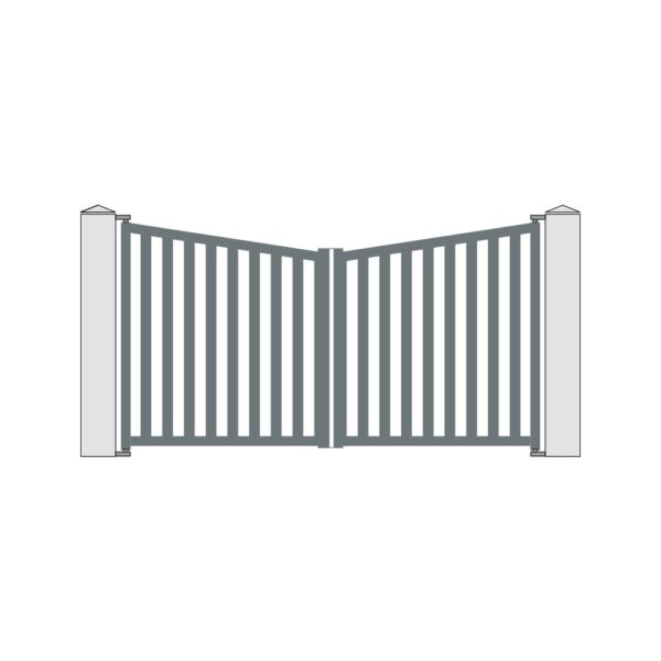 Aluminium driveway gates - Horizon Valence - Image 2