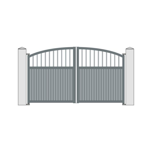 Aluminium driveway gates - Harmony Varna - Image 2