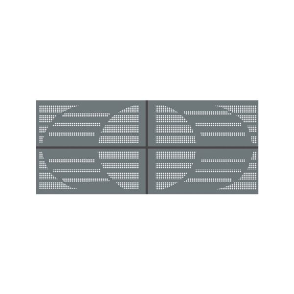 Aluminium driveway gates - Intuition Yin - Image 2