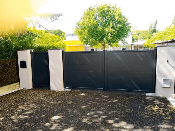 Aluminium driveway gates - Accord Jersey