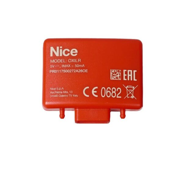 Nice OXILR - bi-directional long range plug-in receiver