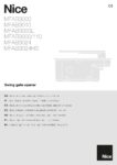 Nice ME3124 Manual