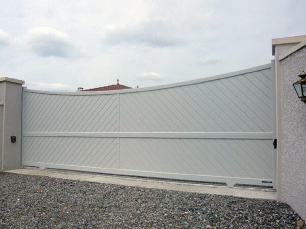 Aluminium driveway gates - Intimacy Ragusa