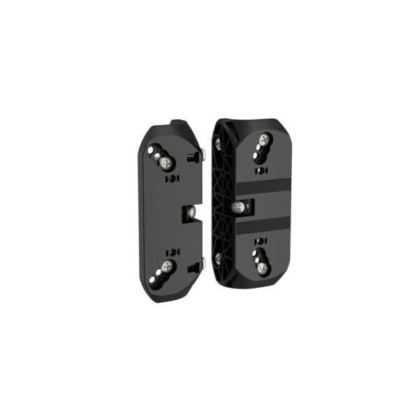 Locinox SERVAL-SD-K 180° Spring hinge with self drilling mounting screws for square profiles - Image 5