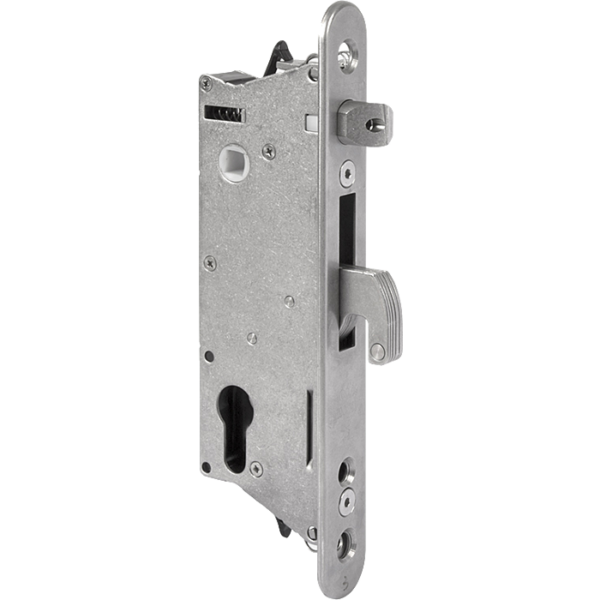 Locinox SIXTYSET-9005 black insert lock set for 60mm box aluminium, metal or PVC gates - Image 6