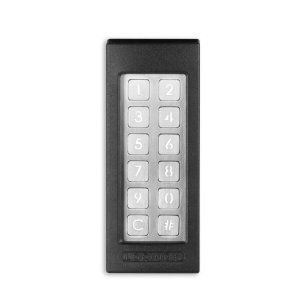 Locinox Slimstone-2 keypad with integrated LED lighting - Black