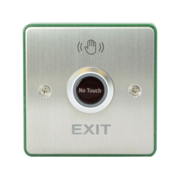 SRS-TF Square waterproof touch-free surface mount exit button - Image 3