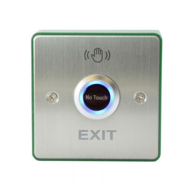 SRS-TF Square waterproof touch-free surface mount exit button - Image 2