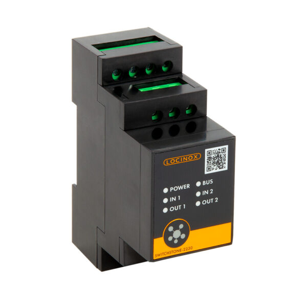 Locinox SWITCHSTONE-STD-X-230 2 channel relay module