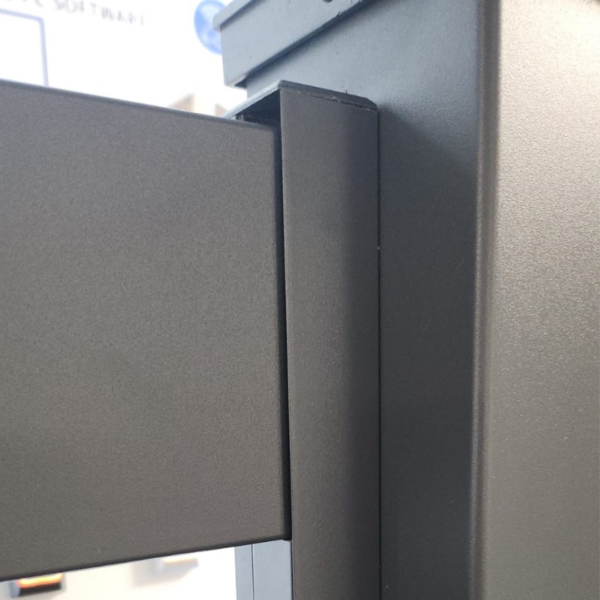 Aluminium U Channel 3m Anthracite Grey - Image 3