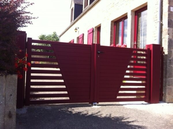 Aluminium driveway gate - Arpeggio Vérone
