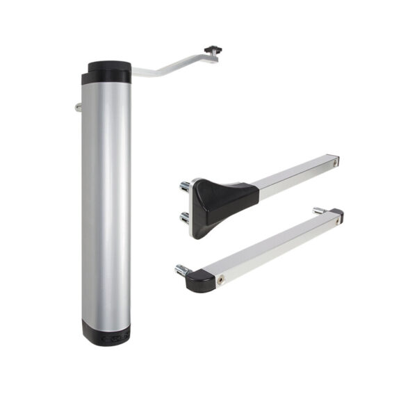 Locinox Verticlose 2 silver hydraulic gate closer